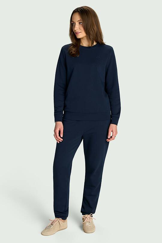 Tapered cotton French terry sweatpants 1 | Audimas