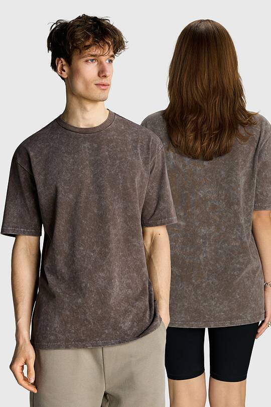 Vintage look short sleeve T-shirt 1 | Audimas