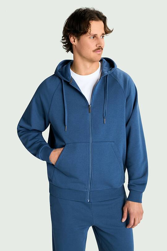 Full-zip cotton hoodie 1 | Audimas
