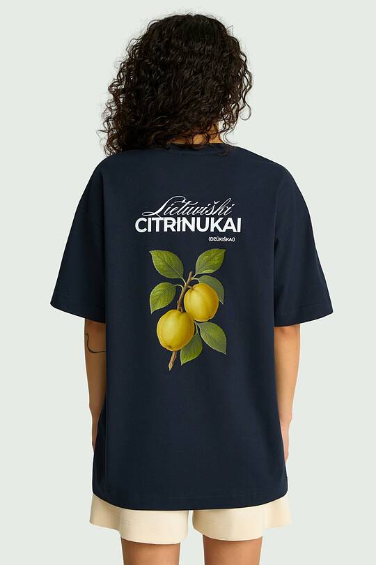 Short sleeves cotton T-shirt "Quinces" 2 | Audimas