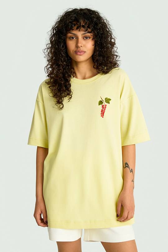 Short sleeves cotton T-shirt "Currants" 1 | Audimas