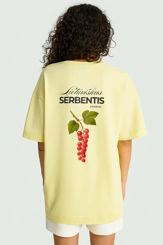 Short sleeves cotton T-shirt "Currants" 2 | Audimas