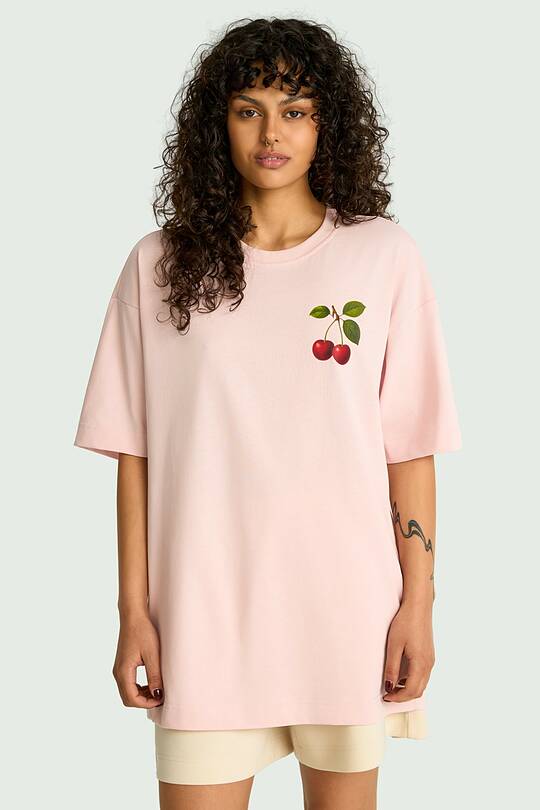 Short sleeves cotton T-shirt "Cherry" 1 | Audimas