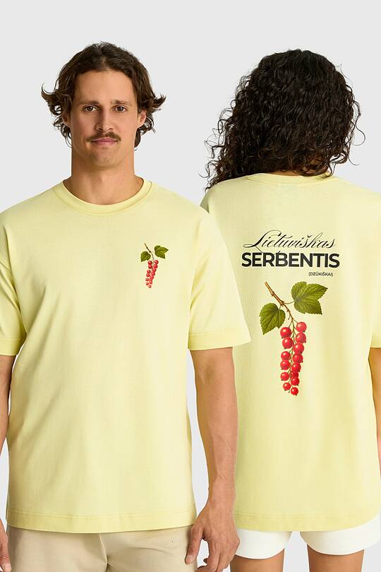 Short sleeves cotton T-shirt "Currants" 1 | Audimas