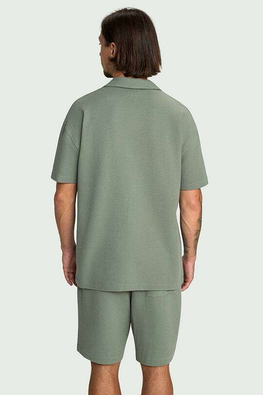 Textured cotton shirt 2 | Audimas