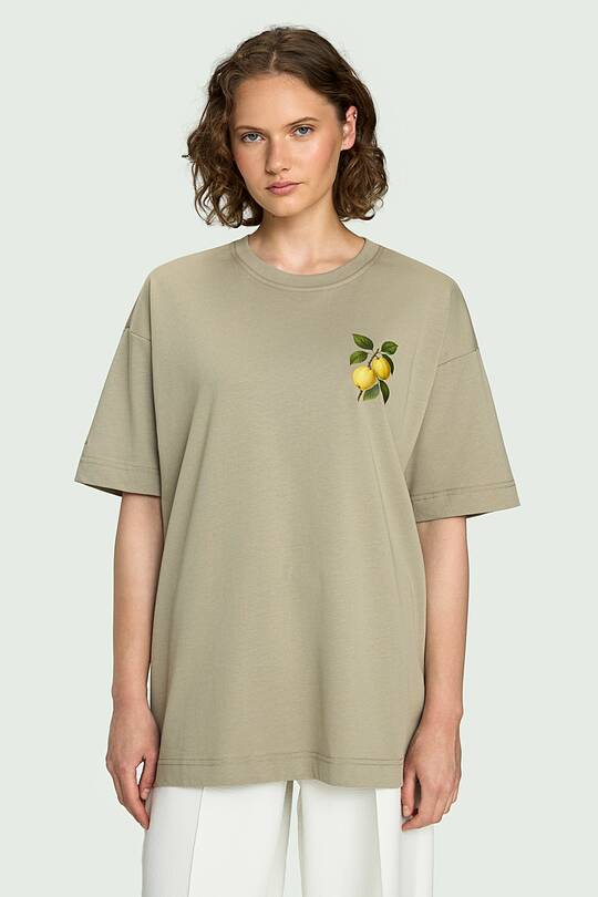 Short sleeves cotton T-shirt "Quinces" 1 | Audimas