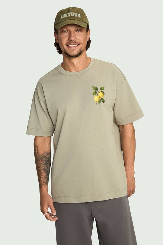 Short sleeves cotton T-shirt "Quinces" 2 | Audimas