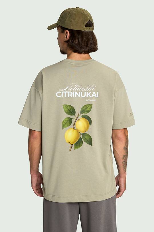 Short sleeves cotton T-shirt "Quinces" 2 | Audimas