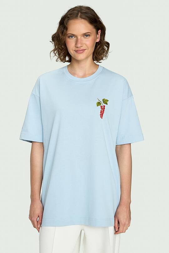 Short sleeves cotton T-shirt "Currants" 1 | Audimas