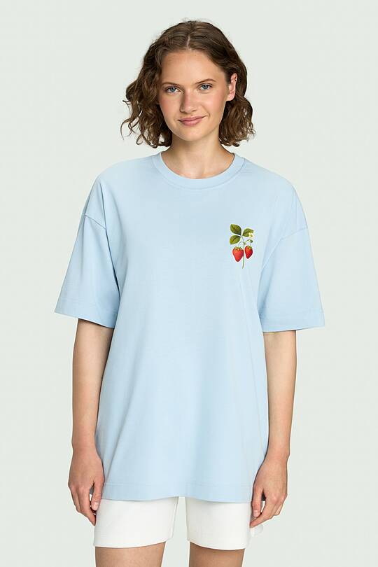 Short sleeves cotton T-shirt "Strawberry" 2 | Audimas