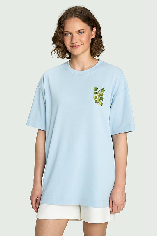 Short sleeves cotton T-shirt "Gooseberry" 1 | Audimas