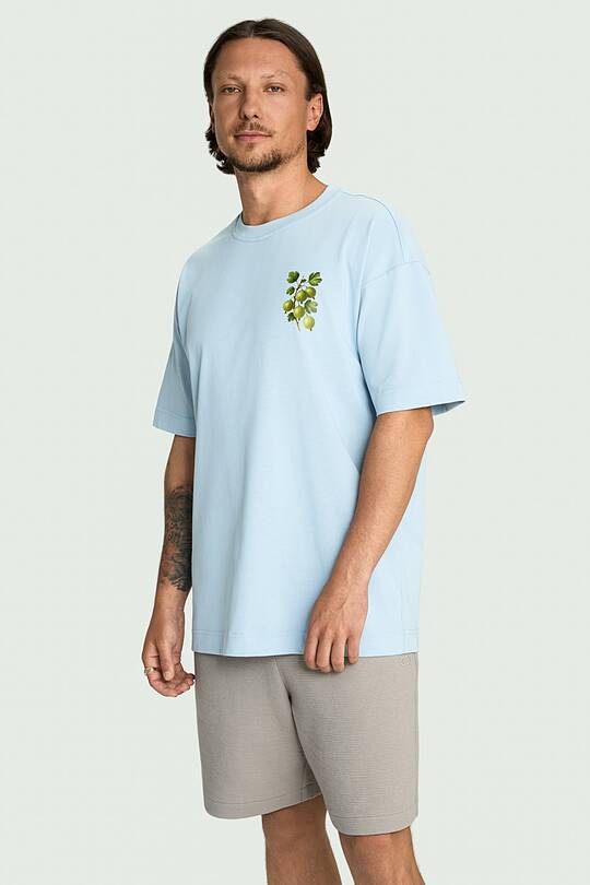 Short sleeves cotton T-shirt "Gooseberry" 2 | Audimas