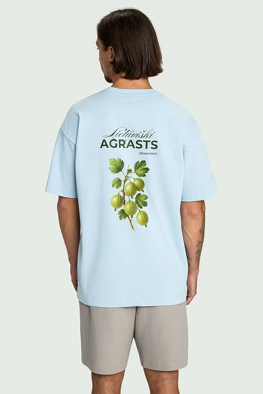 Short sleeves cotton T-shirt "Gooseberry" 2 | Audimas