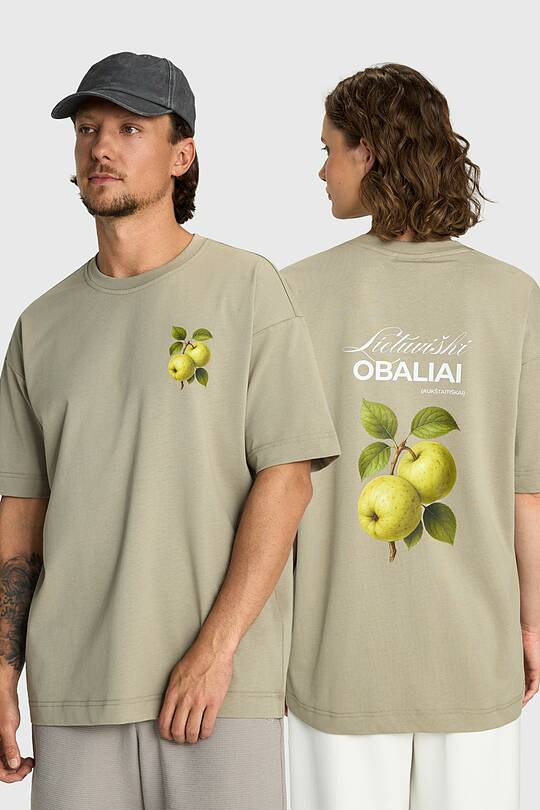 Short sleeves cotton T-shirt "Apples" 1 | Audimas