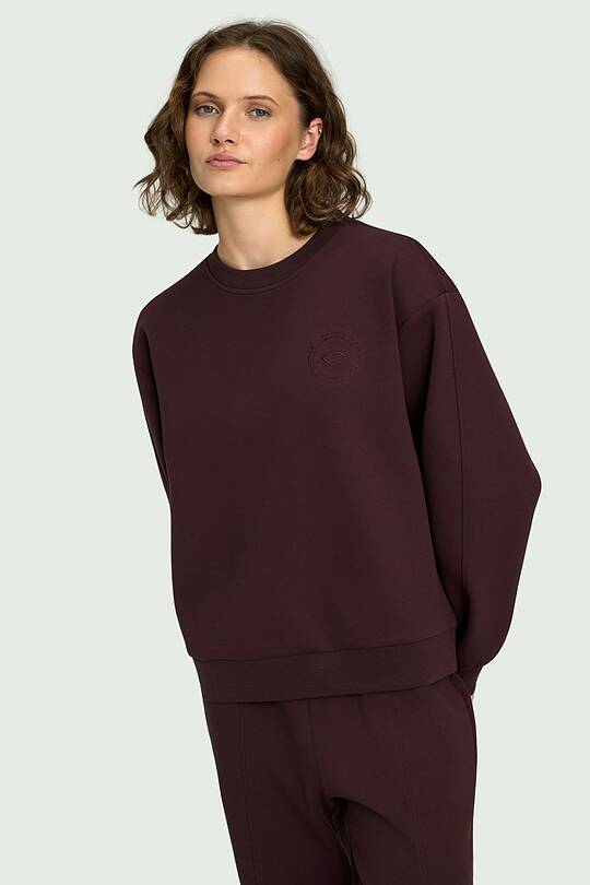 Cotton pique sweatshirt 1 | Audimas