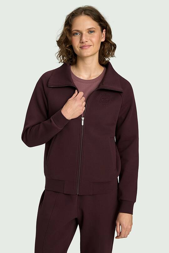 Cotton pique full-zip jacket 1 | Audimas