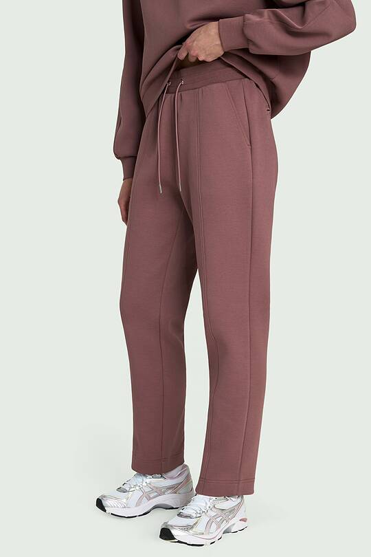Cotton pique tapered fit sweatpants 2 | Audimas