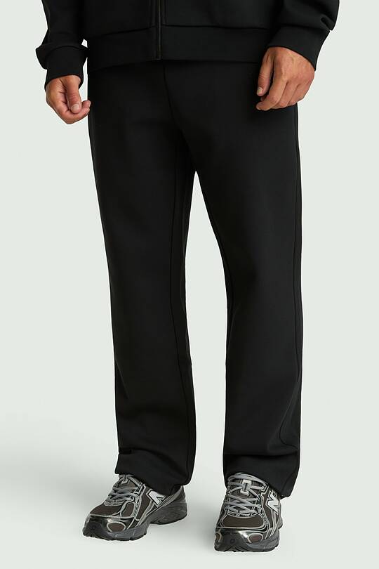 Straight fit cotton pique sweatpants 2 | Audimas