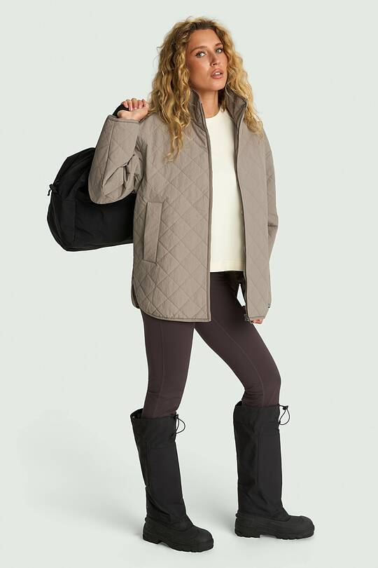 Quilted jacket with synthetic insulation 1 | Audimas