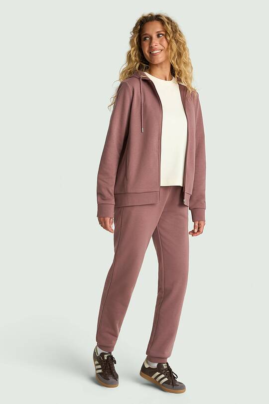 Tapered fit cotton French terry sweatpants 1 | Audimas