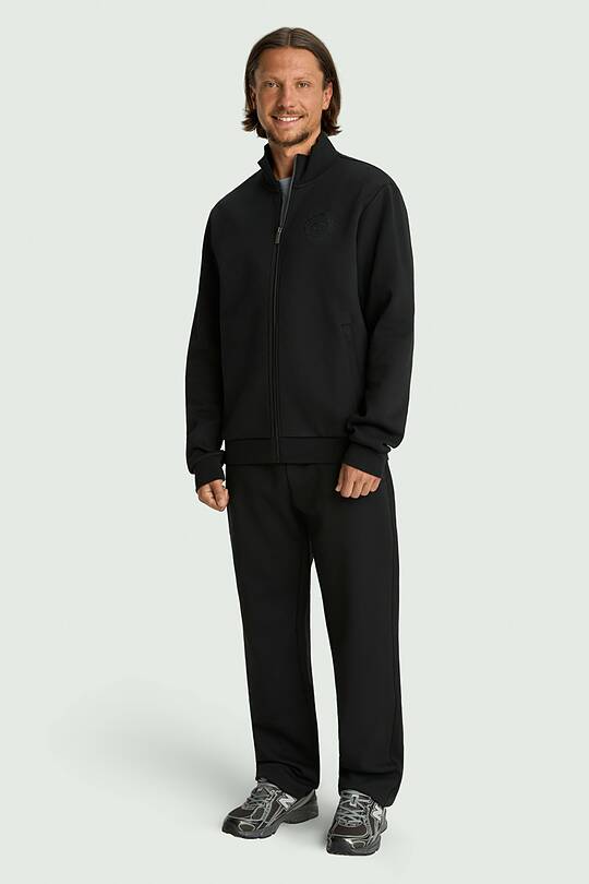 Tapered fit cotton pique sweatpants 1 | Audimas
