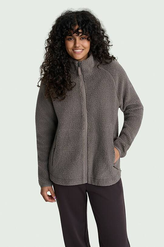 Full-zip sherpa fleece jacket 1 | Audimas