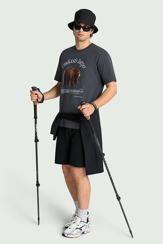Short sleeves cotton T-shirt "Brown Bear" 1 | Audimas