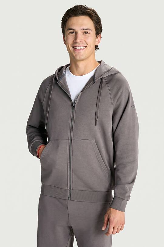 Full-zip cotton hoodie 1 | Audimas