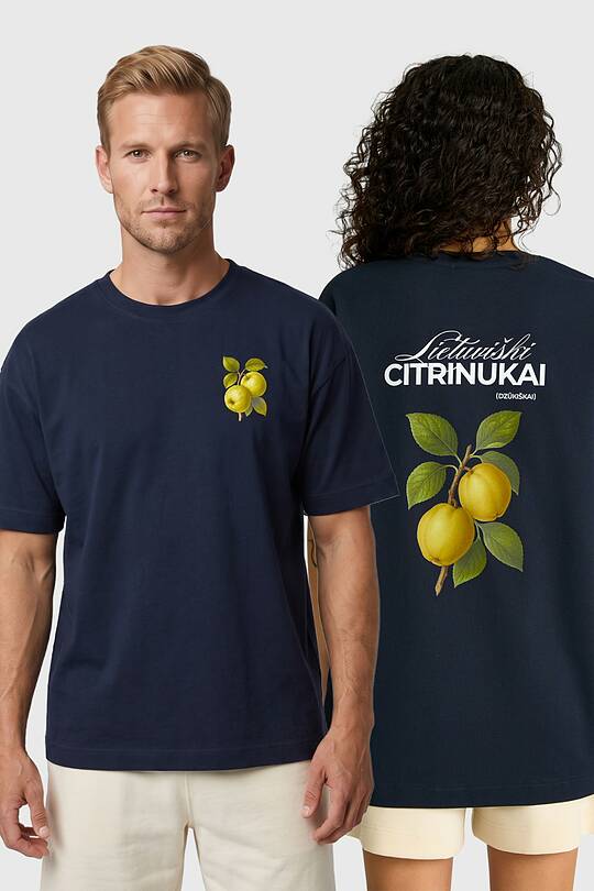 Short sleeves cotton T-shirt "Quinces" 1 | Audimas