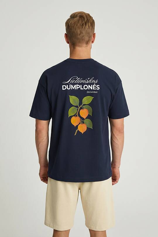 Short sleeves cotton T-shirt "Groundcherry" 2 | Audimas