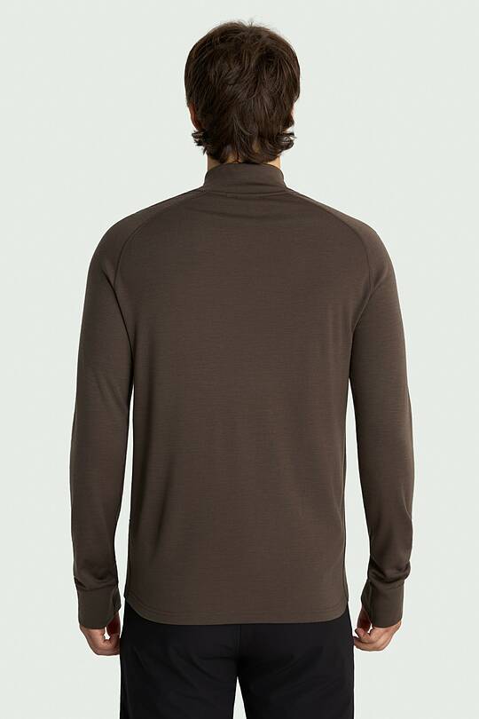 Merino wool half-zip sweatshirt 2 | Audimas