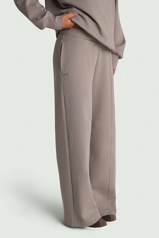 Cotton interlock wide sweatpants 2 | Audimas