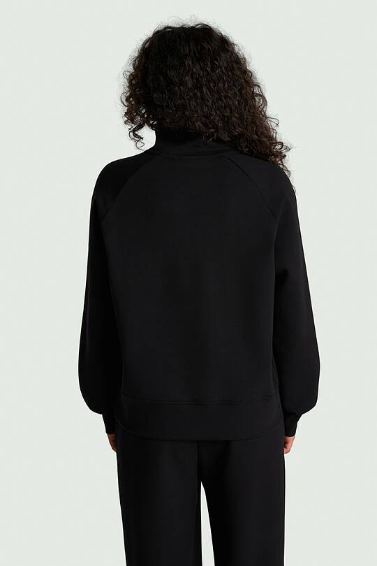 Cotton interlock half-zip sweatshirt 2 | Audimas
