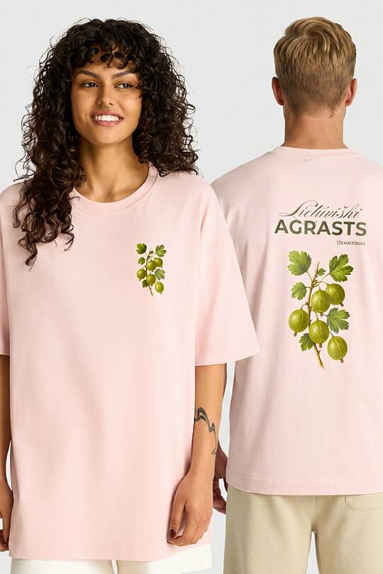 Short sleeves cotton T-shirt "Gooseberry" 1 | Audimas