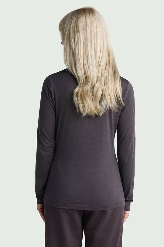 Lightweight merino wool roll neck top 2 | Audimas