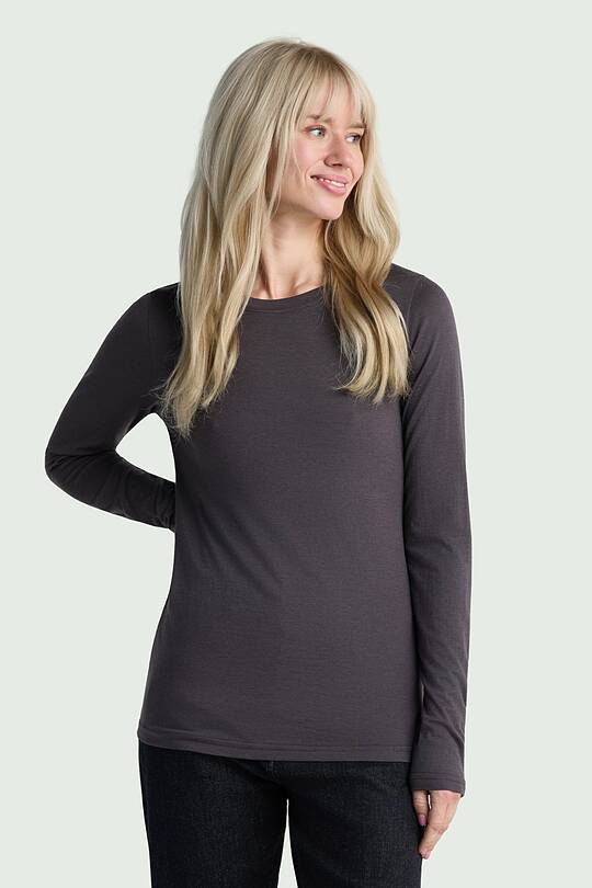 Lightweight merino wool long sleeve top 1 | Audimas