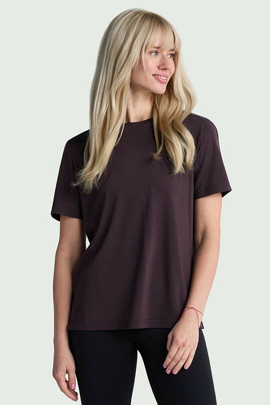 Lyocell and merino wool blend T-shirt 1 | Audimas