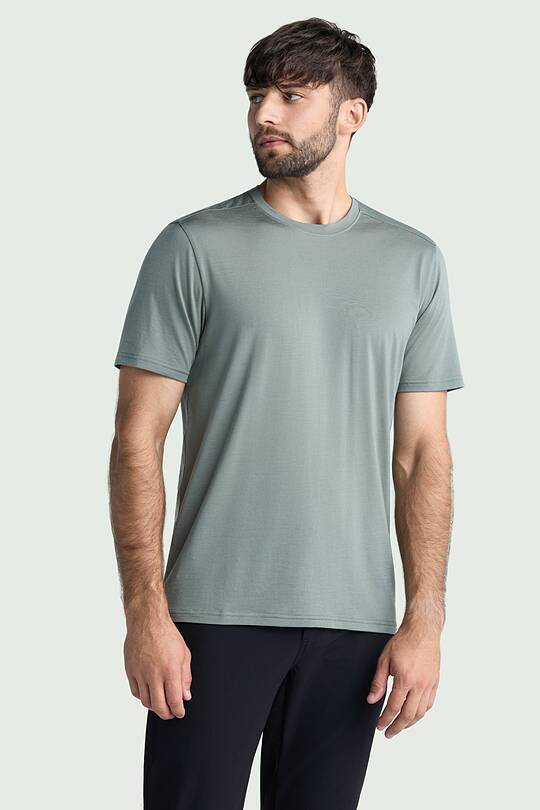 Lyocell and merino wool blend T-shirt 1 | Audimas