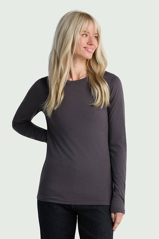 Lightweight merino wool long sleeve top 1 | Audimas