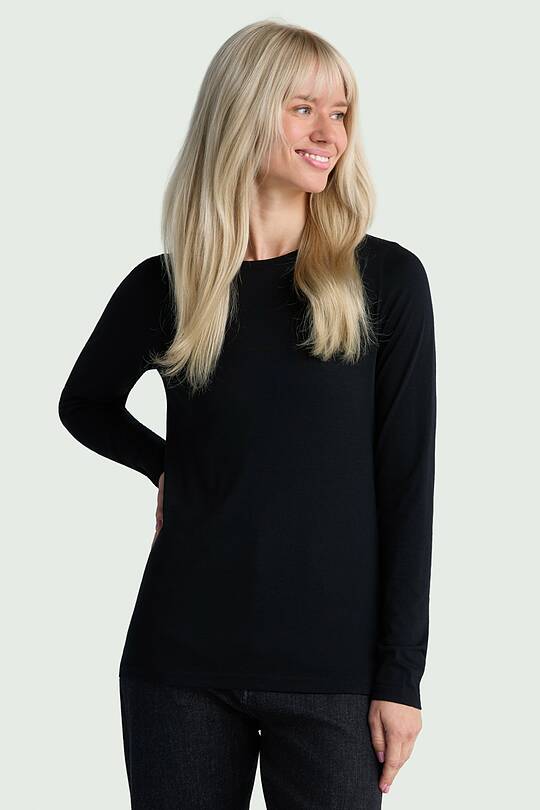 Lightweight merino wool long sleeve top 1 | Audimas