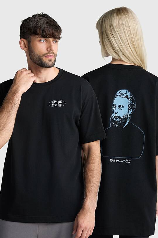 Short sleeves cotton T-shirt „Jonas Basanavičius“ 1 | Audimas