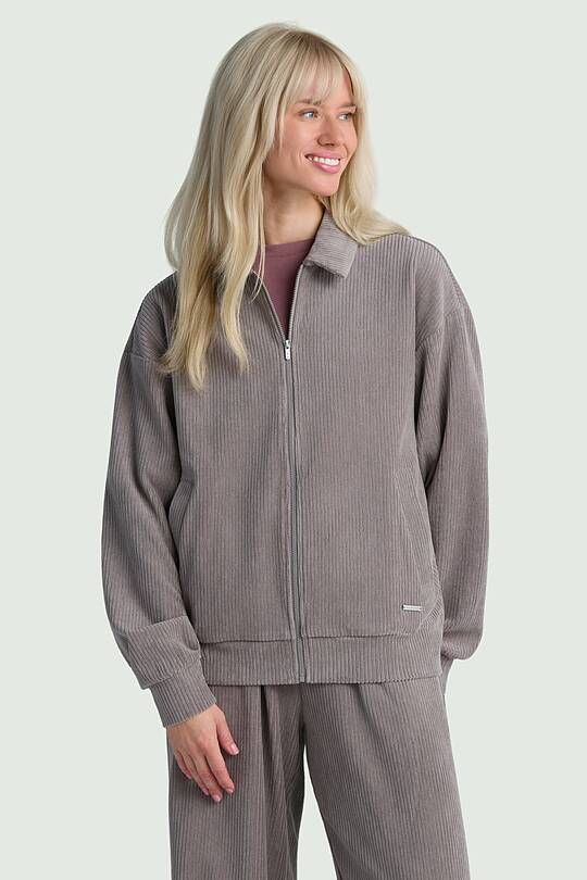 Full-zip velour jacket 1 | Audimas