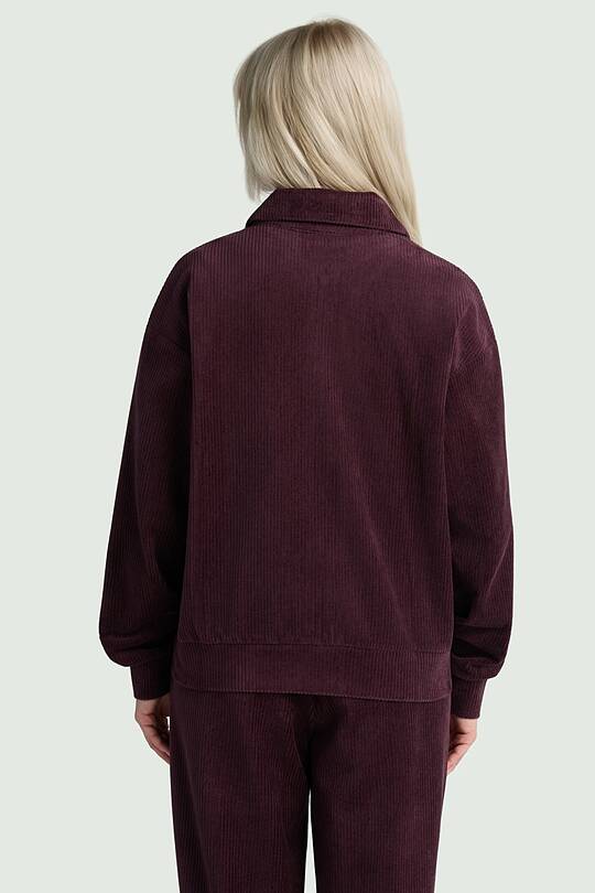 Full-zip velour jacket 2 | Audimas