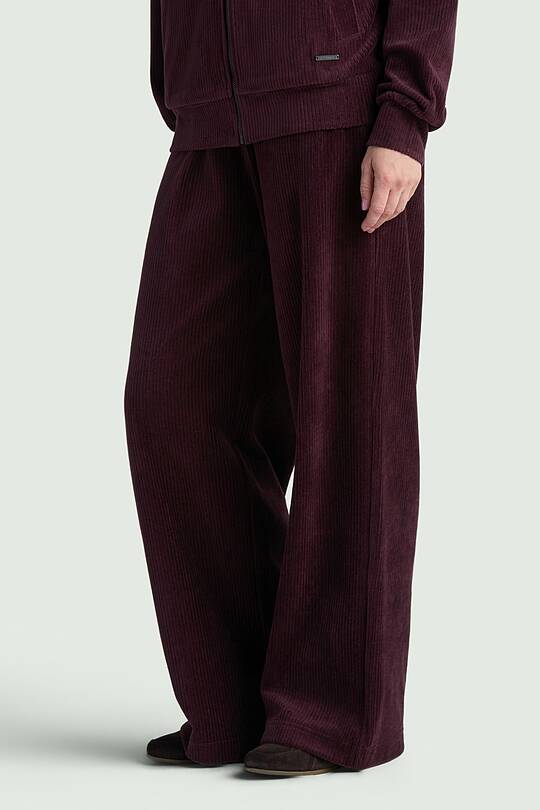 Wide velour sweatpants 2 | Audimas