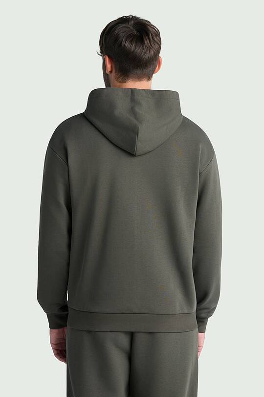 Cotton fleece full-zip hoodie 2 | Audimas