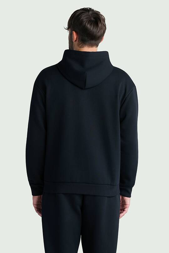 Cotton fleece full-zip hoodie 2 | Audimas