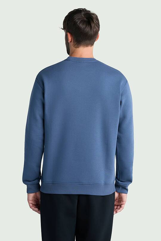 Cotton fleece crewneck sweatshirt 2 | Audimas