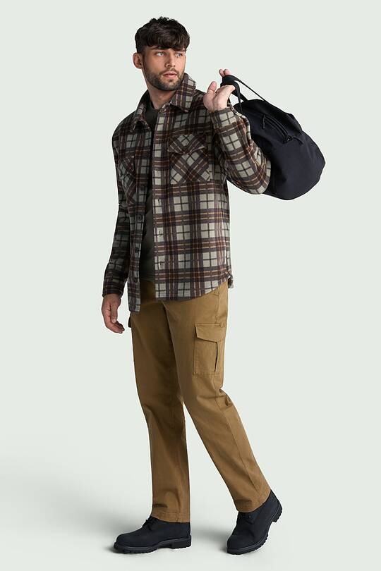 Cotton cargo pants with pockets 1 | Audimas