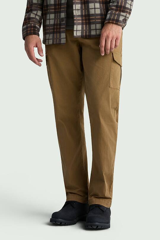 Cotton cargo pants with pockets 2 | Audimas