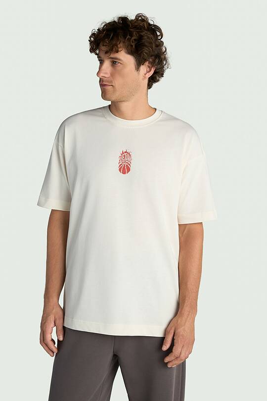 Short sleeves cotton T-shirt "Eternal Flame" 2 | Audimas
